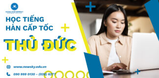 Học tiếng Hàn cấp tốc quận Thủ Đức