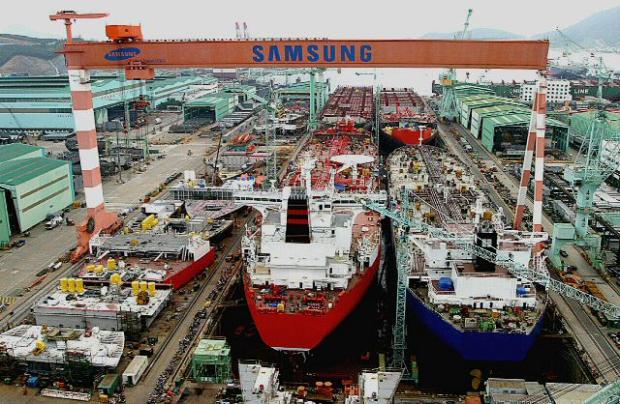 Công nghiệp đóng tàu- mũi nhọn của nền kinh tế Hàn Quốc