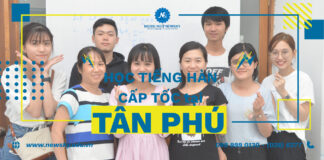 Học tiếng hàn Cấp Tốc tại quận Tân Phú