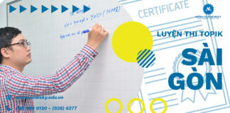 Luyện thi TOPIK ở Sài Gòn