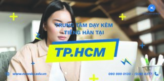 Trung tâm Dạy Kèm tiếng Hàn tại TpHCM