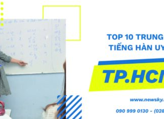 Top 10 Trung Tâm Tiếng Hàn Uy Tín Tại TpHCM