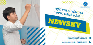 Học phí Luyện thi TOPIK tiếng Hàn