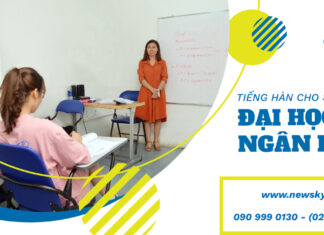 Tiếng Hàn cho sinh viên Đại học Ngân hàng