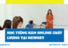 Học tiếng Hàn Online chất lượng tại NewSky
