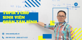 TOPIK 3 cho sinh viên quận Tân Bình
