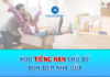 Học tiếng Hàn chủ đề dọn dẹp nhà cửa