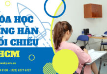 Khóa học tiếng Hàn buổi chiều TP.HCM