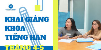 Khai giảng khóa tiếng HÀN tháng 4-5 tại NewSky.