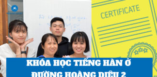 Học tiếng Hàn ở đâu đường Hoàng Diệu 2?