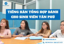 Tiếng Hàn tổng hợp dành cho sinh viên Tân Phú.