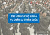 Tìm hiểu chế độ nghĩa vụ quân sự ở Hàn Quốc