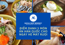 Điểm danh 5 món ăn Hàn Quốc cho ngày hè mát rượi