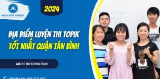Địa chỉ Luyện thi TOPIK tốt nhất quận Tân Bình