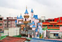 Làng bích hoạ Songwoldong ở Incheon