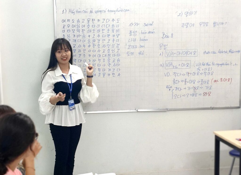 </p><div style="text-align: center;">Đặc điểm của Khóa học tiếng Hàn Xuất khẩu lao động uy tín tại NewSky quận 12</div><p>